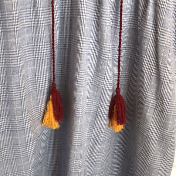 she + sky prairiecore prairie dress with embroidery and tassels Women’s M - Picture 5 of 13